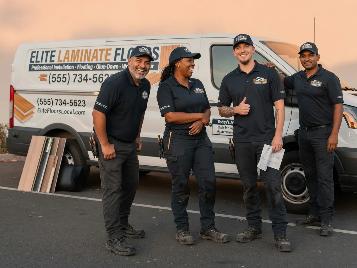 Laminate flooring installation company in Lake View, IA